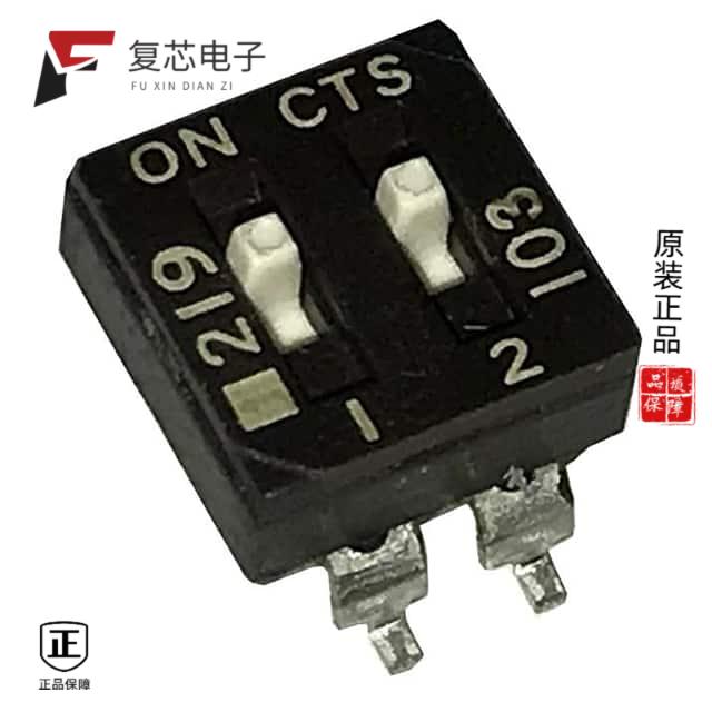原厂正品219-2ES全新SWITCH SLIDE DIP SPST 100MA 20V