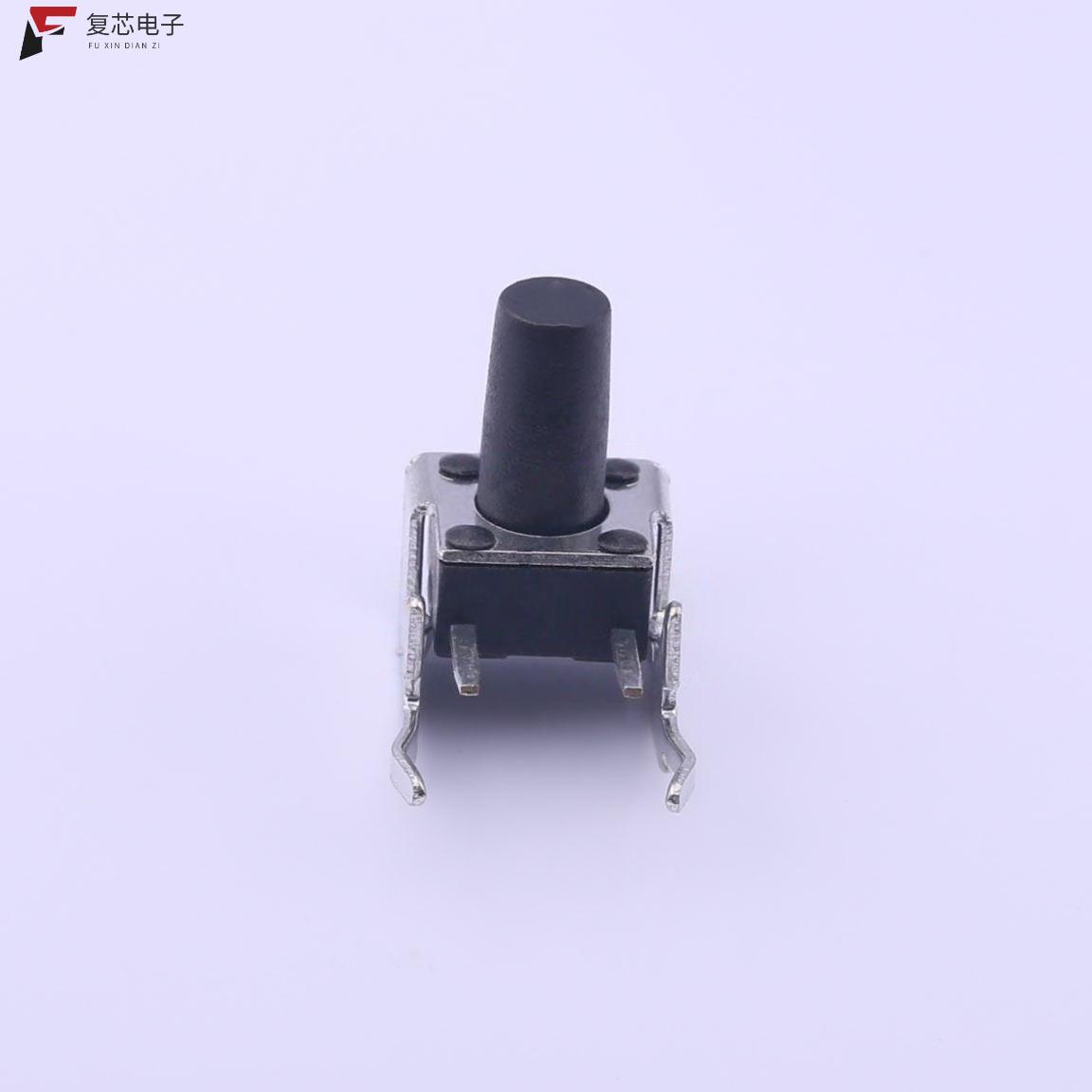 原厂正品TC-1102N-C-DL-B全新轻触 6x6x10.0 带支架侧