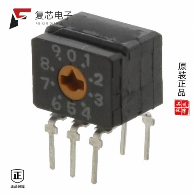 原厂正品A6CV-10R全新SWITCH ROTARY DIP BCD 100MA 30V