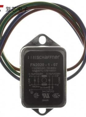 FN2020-1-07全新LINE FILTER 250VAC 1A CHASS MNT