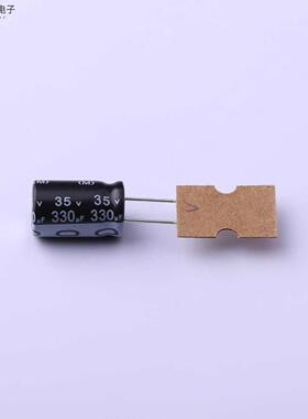 原厂正品ECR1VXY331MFA100016全新330uF ±20% 35V