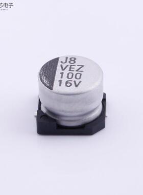 原厂正品VEZ101M1CTR-0806全新贴片铝电解电容 ±20% -
