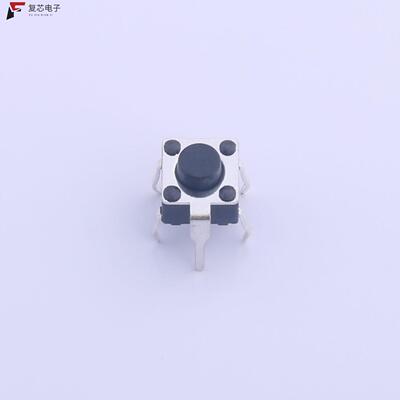 原厂正品UK-B0204-G5-250全新6x6x5五脚 250gf带接地脚