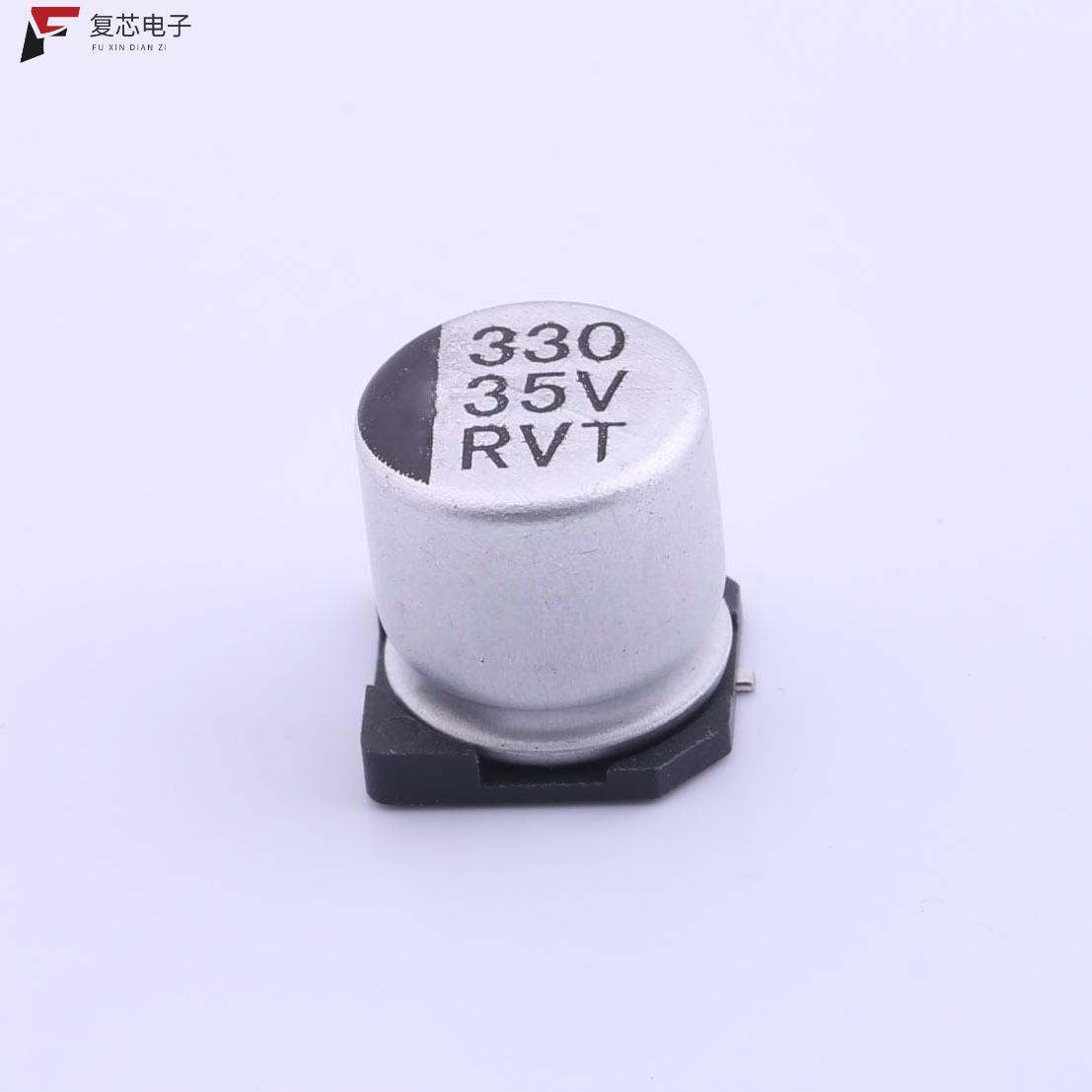原厂正品RVT1V331M1010全新330uF ±20% 35V