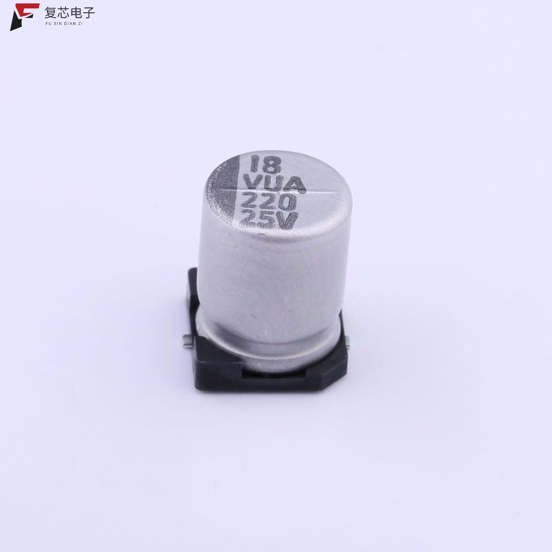 原厂正品VUA221M1ETR-0810L全新贴片铝电解电容 ±20% 2