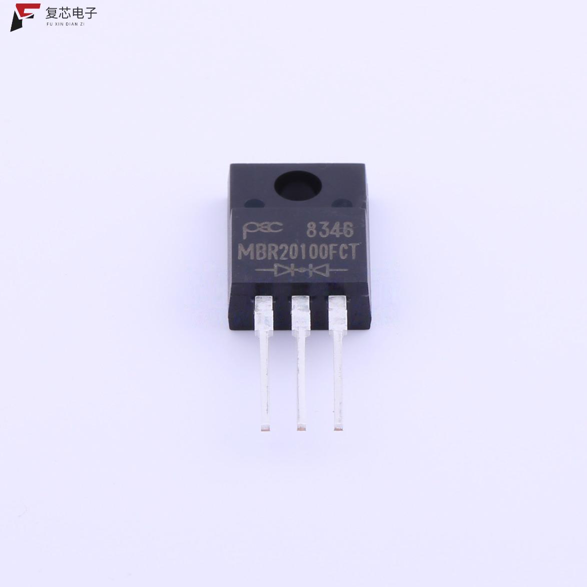 原厂正品MBR20100FCT_TO_00001全新100V 20A 800mV@10A