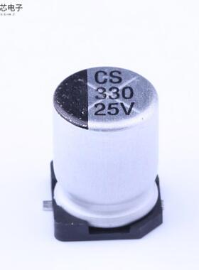 原厂正品CS1E331M-CRF10全新330uF ±20% 25V