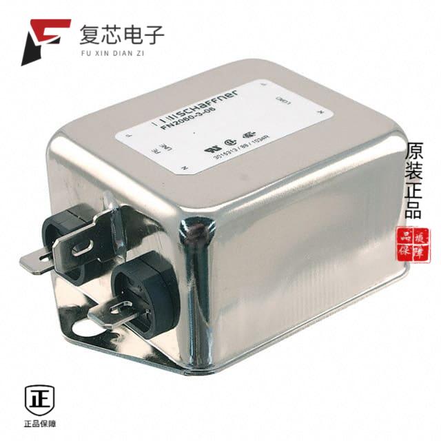 原厂正品FN2060-3-06全新LINE FILTER 250VAC 3A CHASS