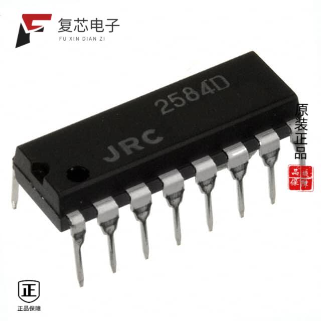 原厂正品NJM2584D全新IC VIDEO SWITCH 2IN/1OUT 16DIP