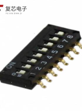 原厂正品A6H-8102全新SWITCH SLIDE DIP SPST 25MA 24V