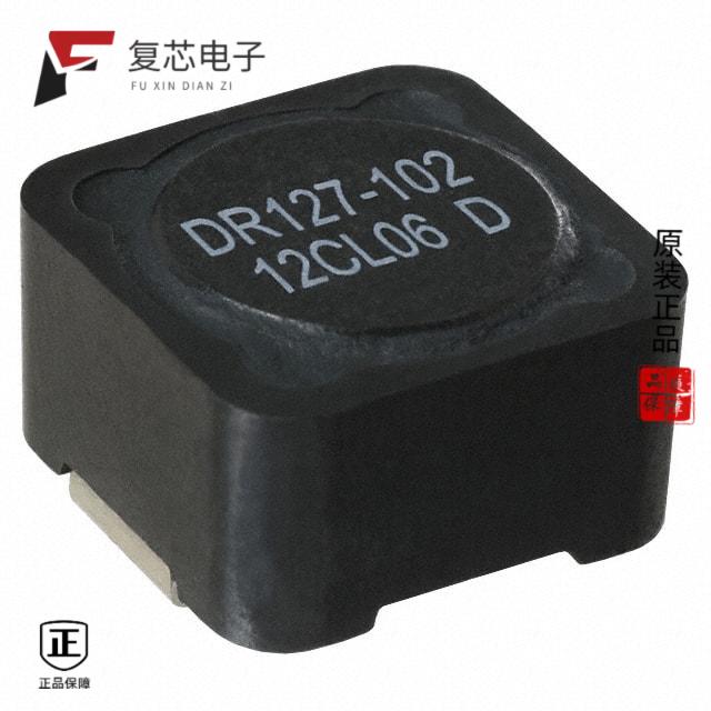 原厂正品DR127-102-R全新FIXED IND 1MH 610MA 1.66 OH