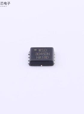 原厂正品WSD3045DN全新1个N沟道和1个P沟道 30V