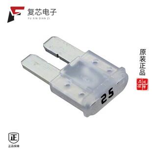 0327025.YX2S全新FUSE SILVER 32V 25A BLADE 原厂正品