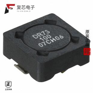 R全新FIXED 100 IND 10UH 65.6MOH 原厂正品 2.08A DR73