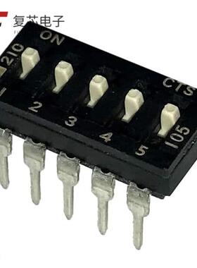 210-5ES全新SWITCH SLIDE DIP SPST 100MA 20V原厂正品