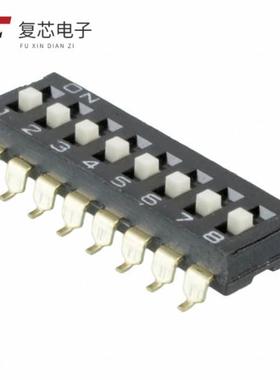 原厂正品A6S-8104-H全新SWITCH SLIDE DIP SPST 25MA 2