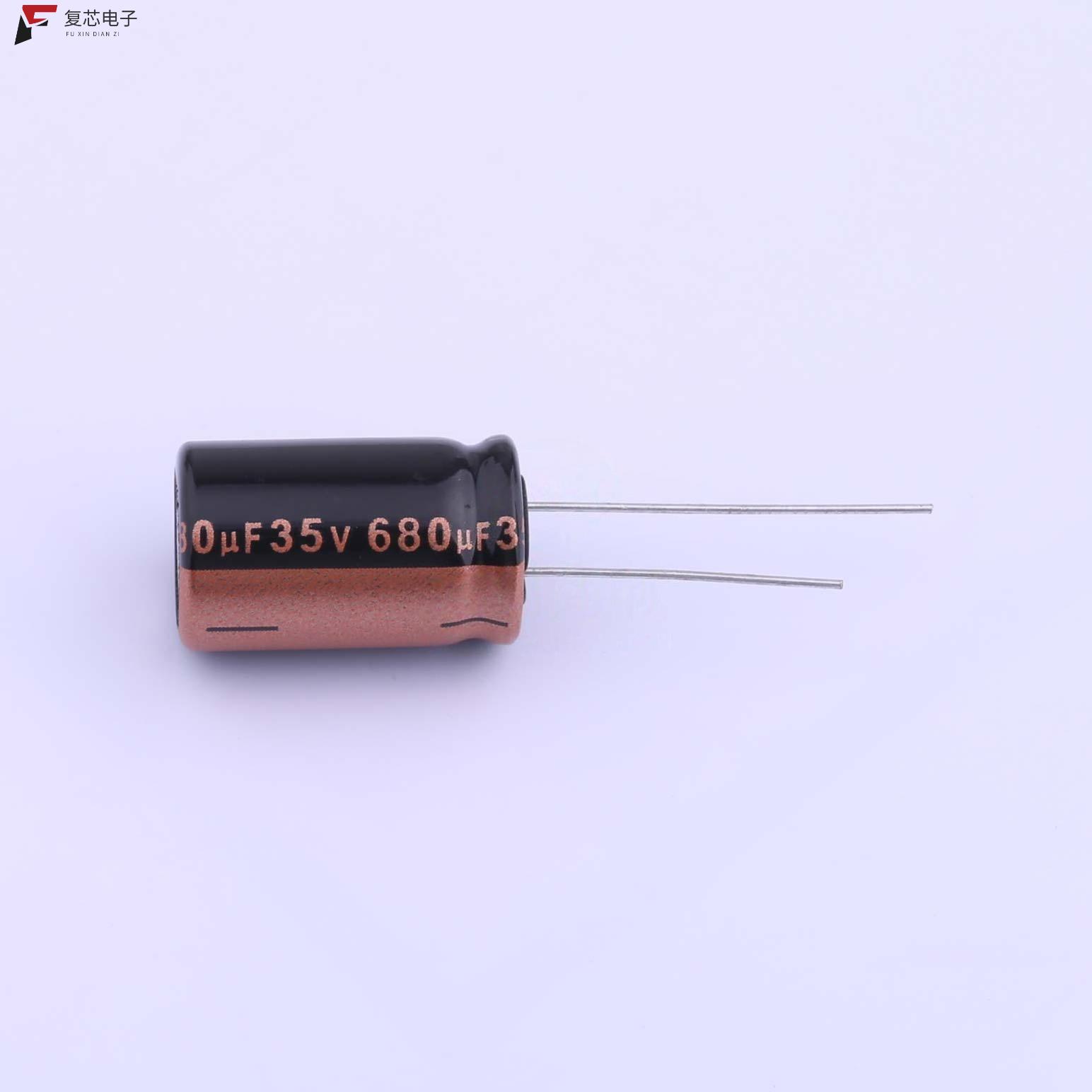 原厂正品RZW681M1VBK-1320全新直插铝电解电容 ±20% 35