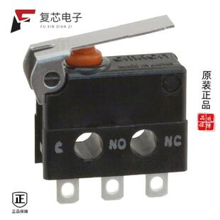 D2JW SPDT 01K1A1全新SWITCH ACT 100MA SNAP 原厂正品