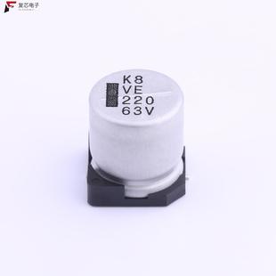 ±20% 原厂正品 1313全新贴片铝电解电容 221M1JTR