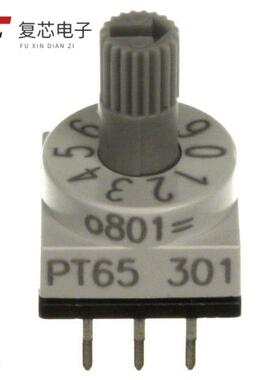 原厂正品PT65301全新SWITCH ROTARY DIP BCD 150MA 24V