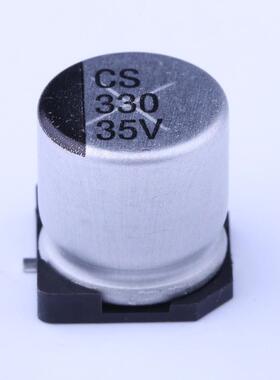 原厂正品CS1V331M-CRG10全新330uF ±20% 35V