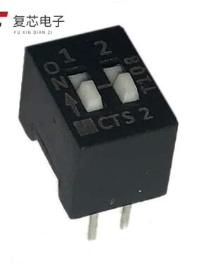 原厂正品208-2S全新SWITCH SLIDE DIP SPST 50MA 24V