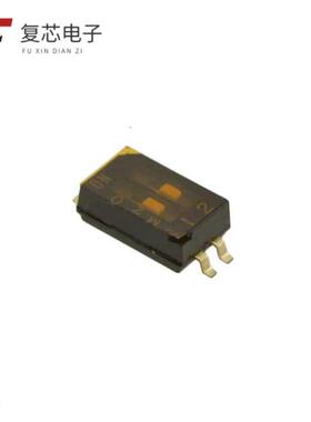 原厂正品A6HF-2102全新SWITCH SLIDE DIP SPST 25MA 24V