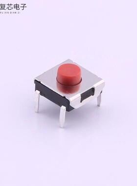 原厂正品TC-1157-C-C全新6.2*6.2*3.4红色按钮四脚 260