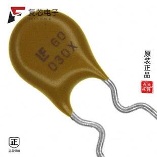60R030XU全新PTC 300MA RESET 60V RADIAL FUSE 原厂正品