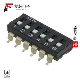 H全新SWITCH SLIDE DIP 原厂正品 25MA 6101 SPST A6S