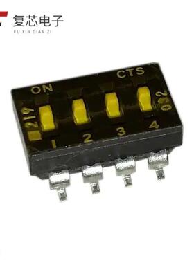 原厂正品219-4MSTR全新SWITCH SLIDE DIP SPST 100MA 2