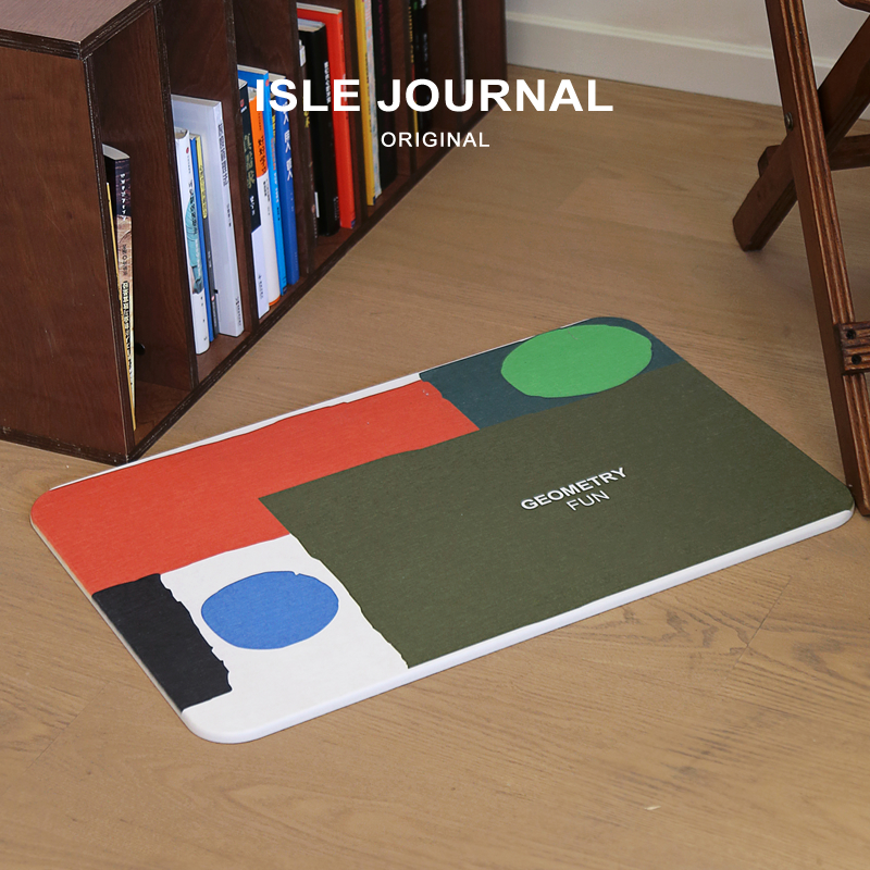 马蒂斯色彩风高级感硅藻土垫板