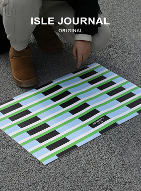 软硅藻泥吸水地垫孟菲斯厨房浴室卫生间门口防滑软脚垫多巴胺色彩