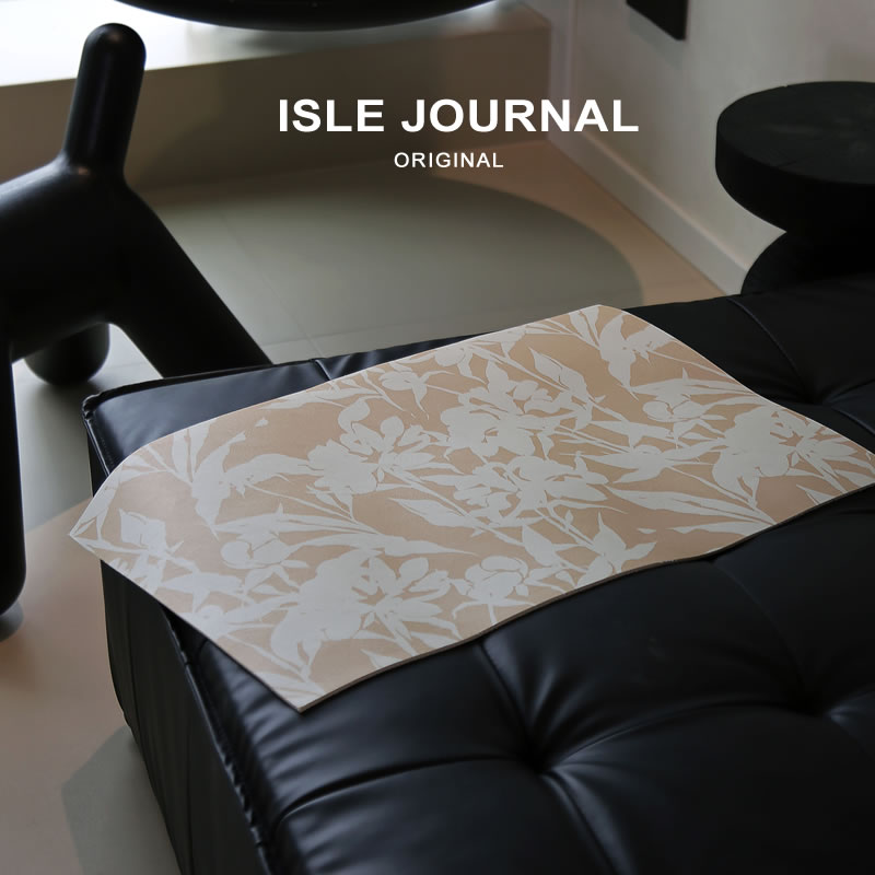 高级感不翘边可定制棕色控水垫