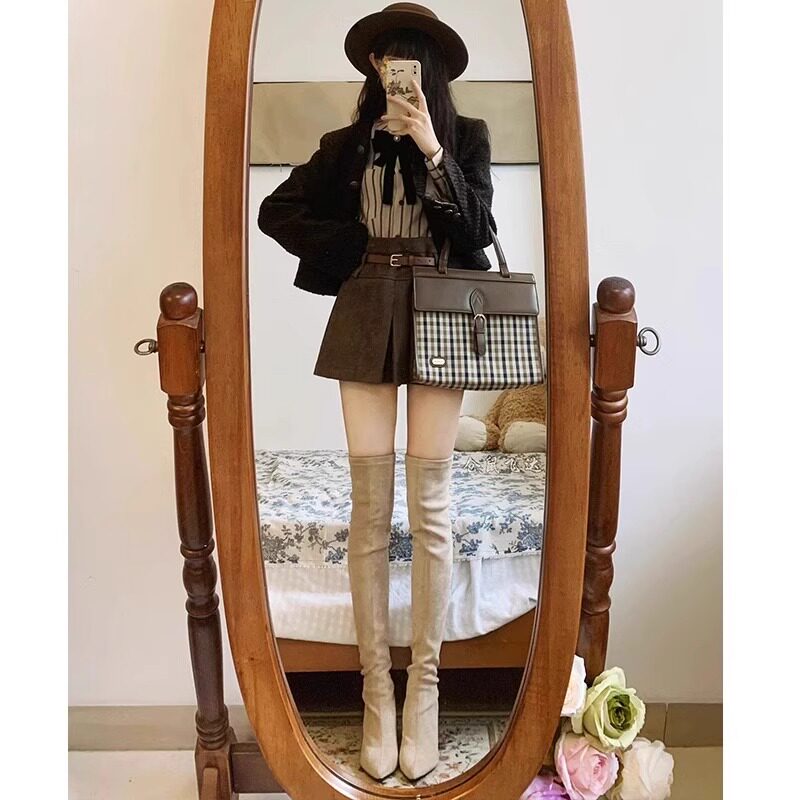 韩版包腿弹力过膝长靴
