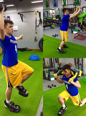 灌篮篮球训练鞋 增高弹跳鞋 扣篮鞋 加强弹跳扣篮运动鞋 投篮负重