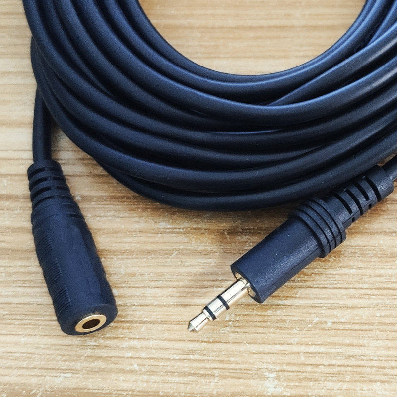 秋叶原 Q-344公对母3.5耳机连接线加长线清仓处理 5米