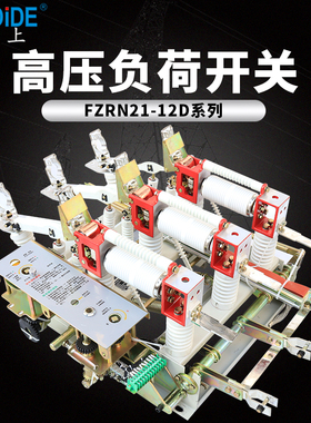 FZN21-12/T630-20户内交流高压真空负荷开关FZRN21-12D/T125-31.5
