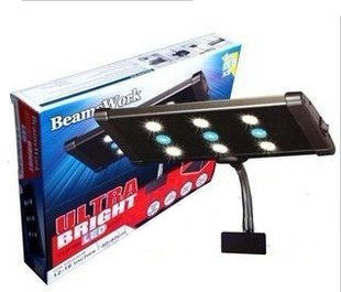 奥德赛夹灯LED灯淡海水鱼缸水族箱夹灯水草珊瑚高功率1W 3W