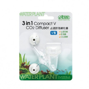 台湾伊士达 V型扩散 二氧化碳CO2三合一细化器止逆记泡器3合1