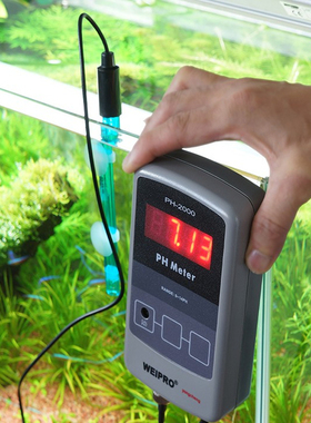 Weipro韦柏PH2000/2010/ORP-3000淡海水鱼缸酸碱度PH监控器检测表