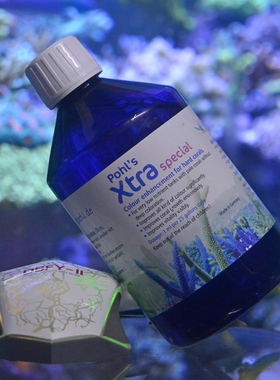 德国zeo海水鱼缸珊瑚添加剂Pohl's Xtra SPS增强着色能力250ml