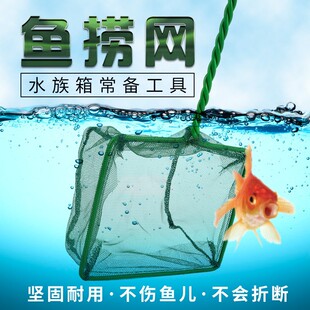 水族箱鱼捞淡海水鱼缸捞渔网鱼缸垃圾食物残渣捞网