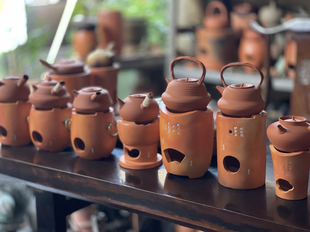 裕兴号童文常可改装电炭两用炉红泥小火炉烧水煮茶橄榄炭炉功夫茶