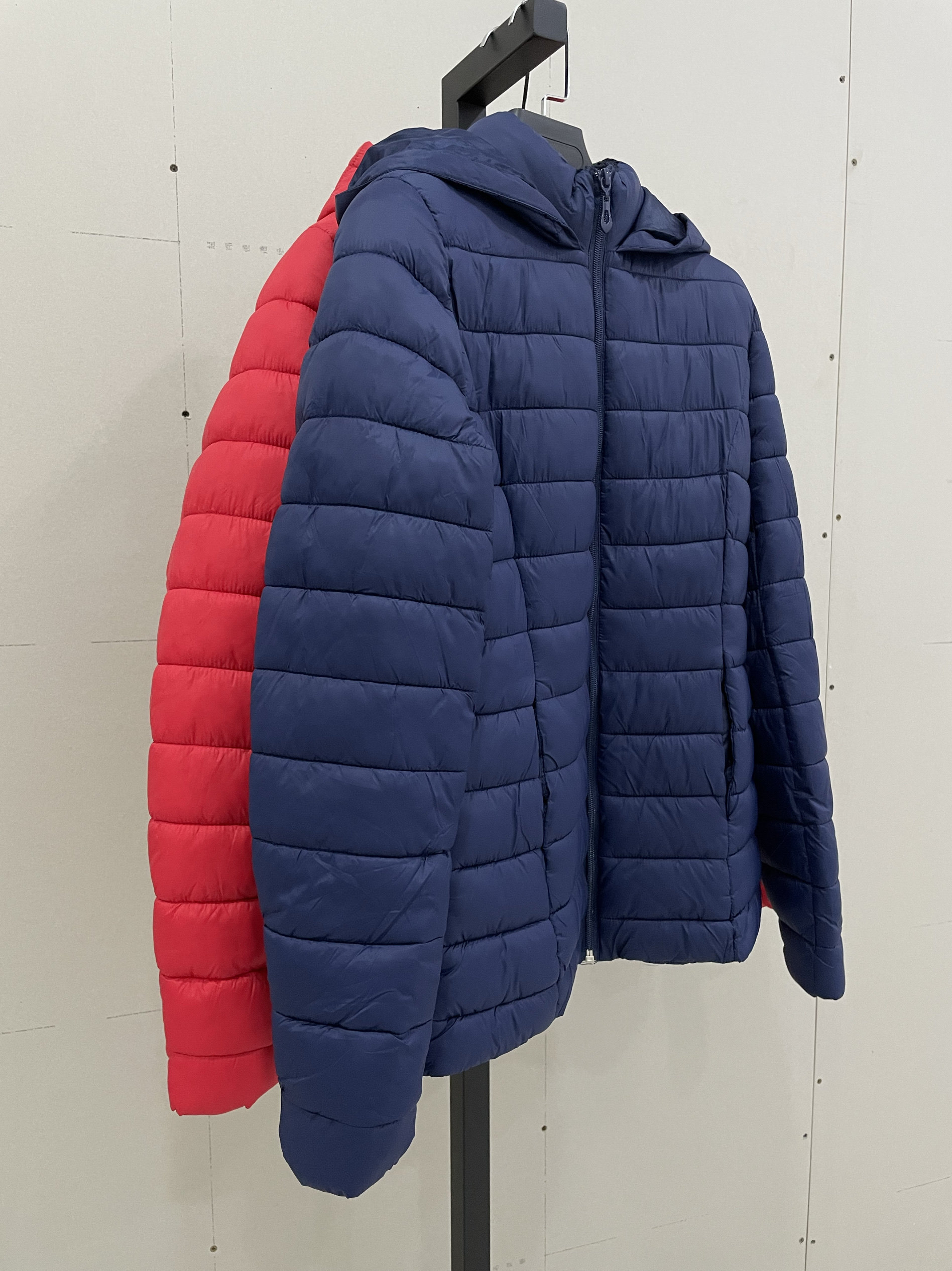 外单连帽羽绒棉棉服纯色拉链加厚保暖时尚气质休闲洋气显瘦棉衣潮