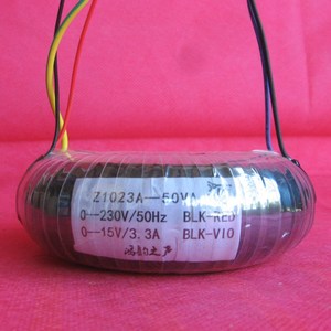 掌柜推荐全新50VA Hi-Fi音响专用O型英国红线变压器(尺寸32*93mm)