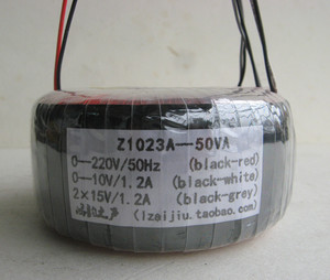 推荐全新50VA Hi-Fi音响专用英国红线环型变压器(尺寸40*83mm)