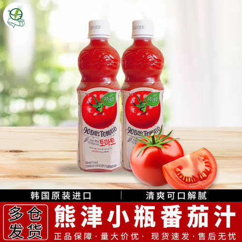 韩国进口番茄汁500ml休闲饮料