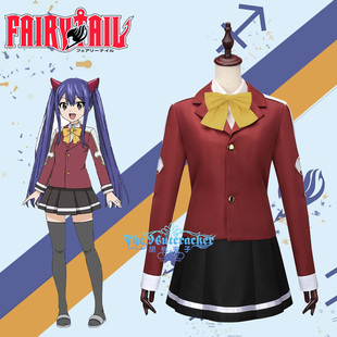 胡桃夹子cos 预售 妖精的尾巴百年任务 温蒂cosplay服裙装