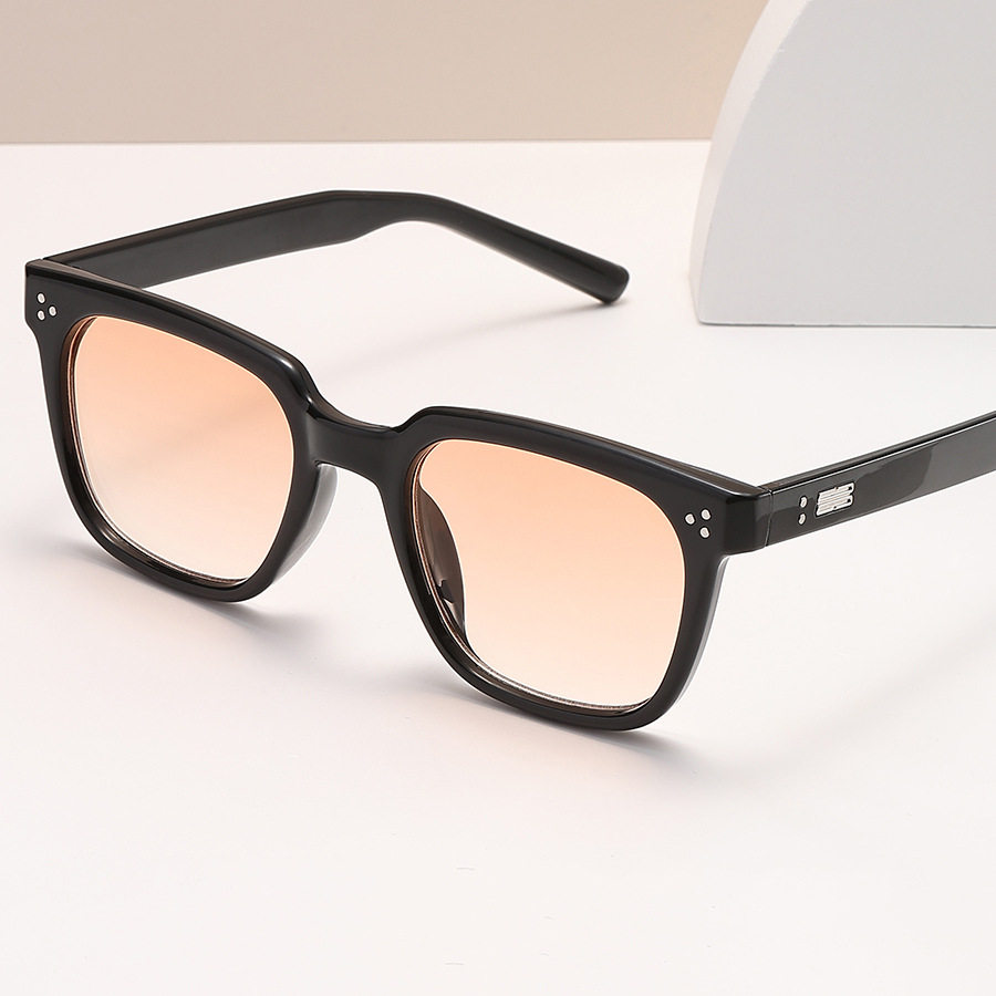 25122025新款猫眼gm墨镜感太阳镜女方框时尚防晒网红同款街拍眼镜